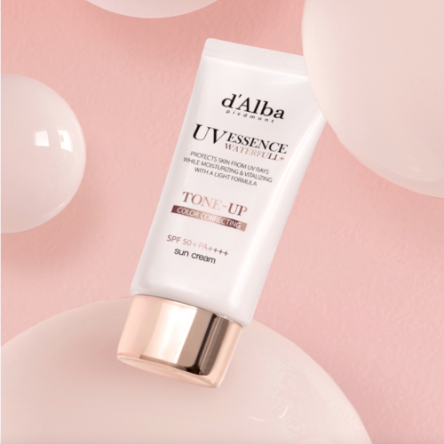 D'ALBA Waterfull UV Essence Tone-Up Sun Cream 50ml + 50ml / 1.69 +