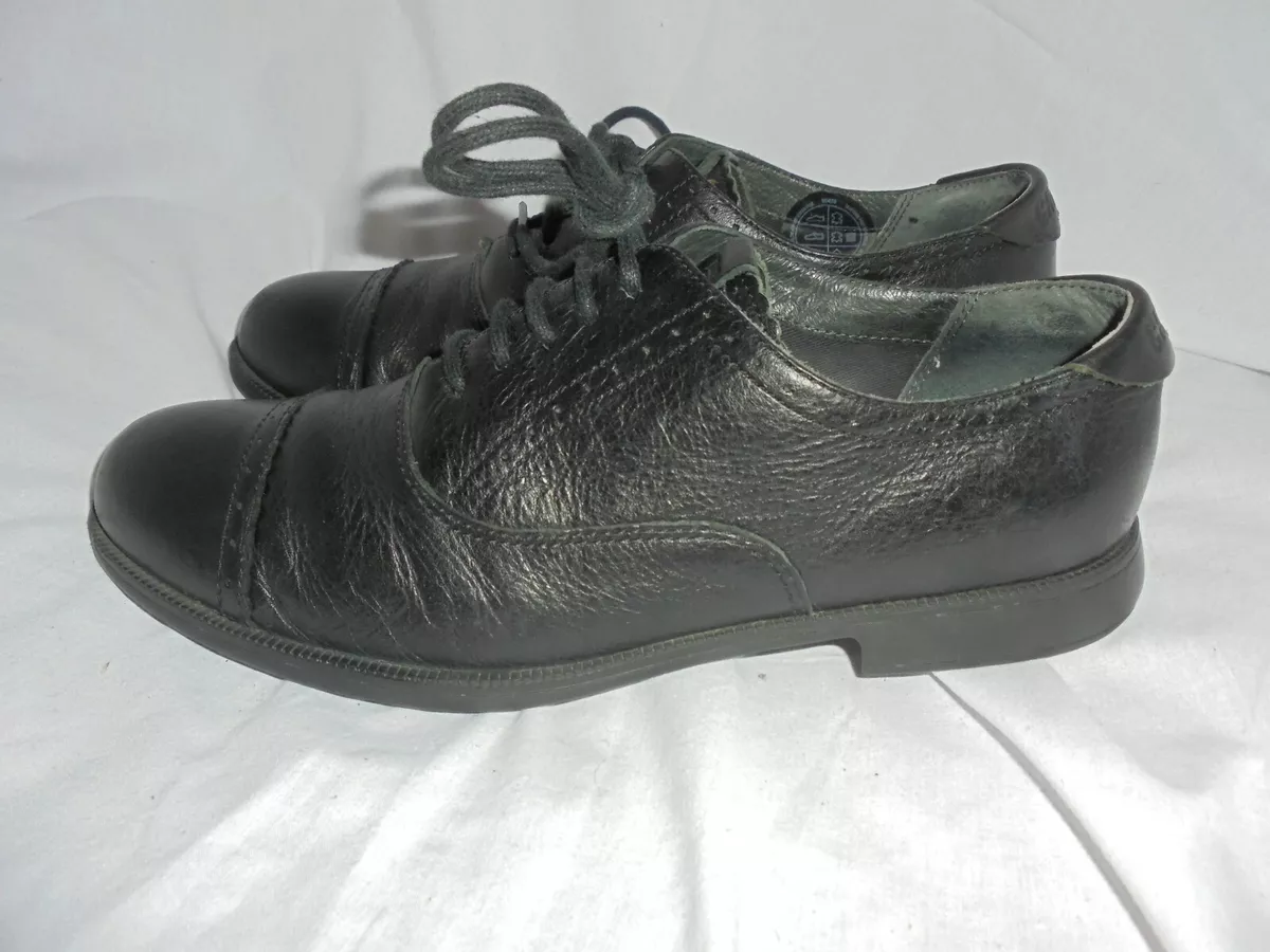 CAMPER WOMEN BLACK LEATHER LACE UP SHOE SIZE UK 4 EU 37 VGC eBay
