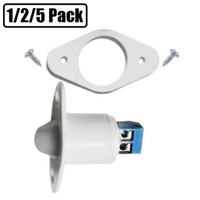 Recessed Door contact Roller Ball plunger with Terminal for home alarm Systems