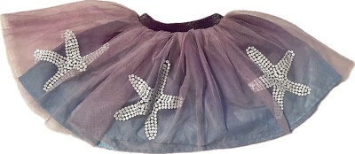 Disney Tutu Skirt Lavender And Blue Princess Costume Halloween Size 2