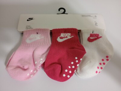 Nike Newborn 6-12 Months Pack Non-Slip Lightweight Ankle
