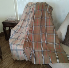 NEW Shawl/Stole, Indian Pashmina Wool, Beige or Brown, 90x45