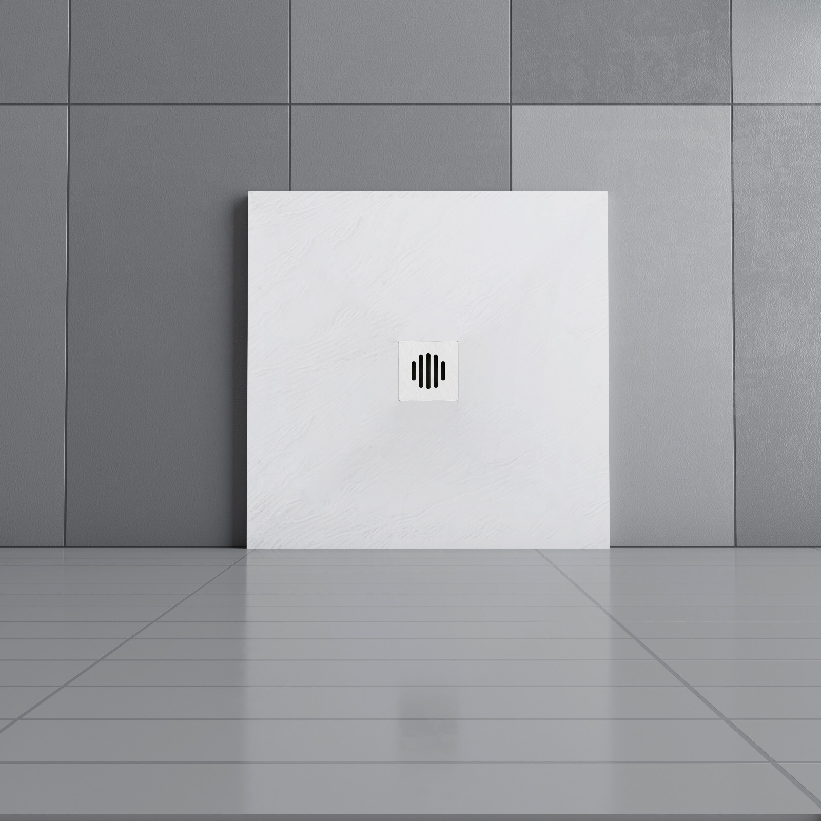 Bathroom Rectangle/Square Shower Tray Drain cover stainless steel strip ...
