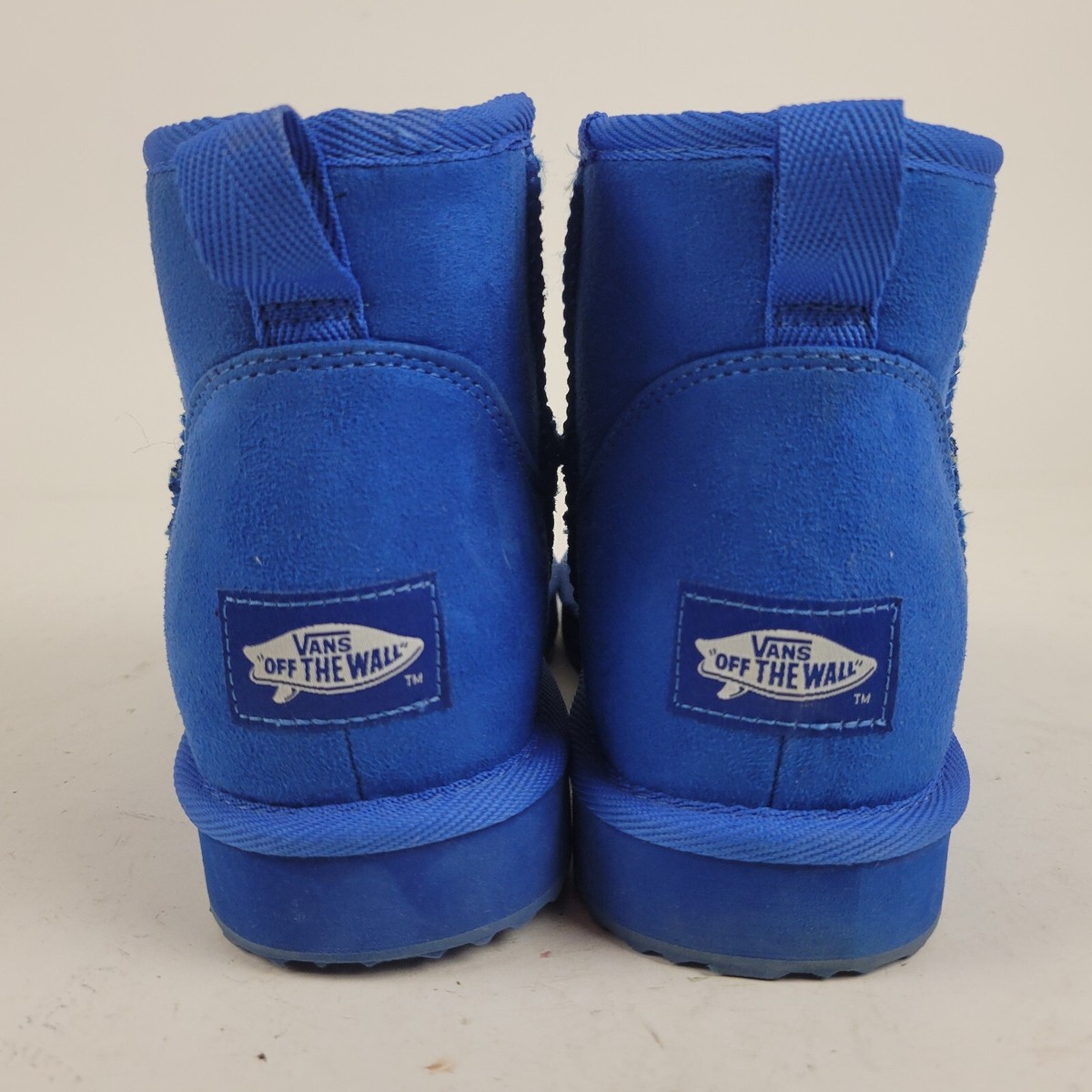 Vans Shearling-Lined Blue Boots VANS SK8 Hi Unicorn Delicate Blue Silver Shoes main image 4