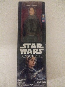 Star Wars Rogue One 12 Sergeant Jyn Erso Jedha Figure 377 New In Box Ebay