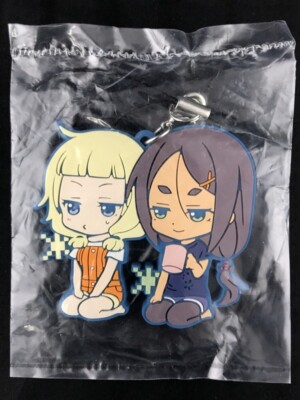 New Game! Niitengom Rubber Strap Key Chain Toy's Works Nene & Umiko New