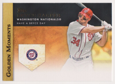 Sports Collectible Card Bryce Harper 2012 Topps Update Rookie Card