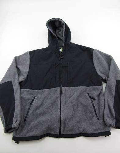SEE SEE NYLON FLEECE HOODY JACKET XL-