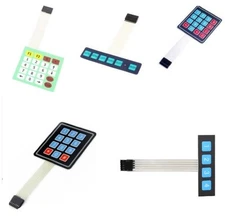 4x3/4x5/1x6/1x4 Keys Matrix Keyboard Array Membrane Switch Keypad Keyboard NEW