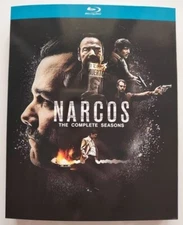 Narcos: The Complete Series , Seasons 1–3 (6-disc Blu-ray Set ) Brand New !