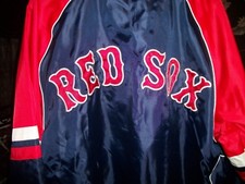 BOSTON RED SOX Jacket/Windbreaker. Preowned, great condition. Lined, size L.