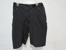 Louis Garneau Men's Dawn Baggy Mountain Biking Shorts Size Medium Black