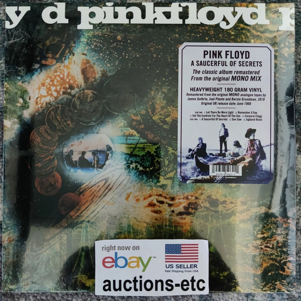 Pink Floyd – A Saucerful Of Secrets Mono Mix 180g Vinyl LP NEW Remastered RSD - Image 1 of 1