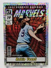 2023 Panini Donruss ROBIN YOUNT Marvels Vector Parallel Milwaukee Brewers #M4