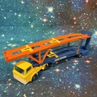 Vintage 1970s Corgi Juniors Whizzwheels Hoynor Car Transporter Ford D Series
