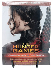 The Hunger Games Complete 4-Film Collection DVD 14 Hour Bonus, 22 Hr Total NEW