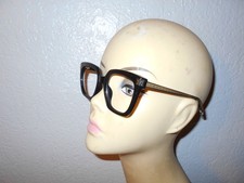 Escada SESF56K Black Gold Frame Sunglasses