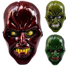 Unisex Scary Horror Ghost Vampire Face Mask Halloween Cosplay Party Festivals