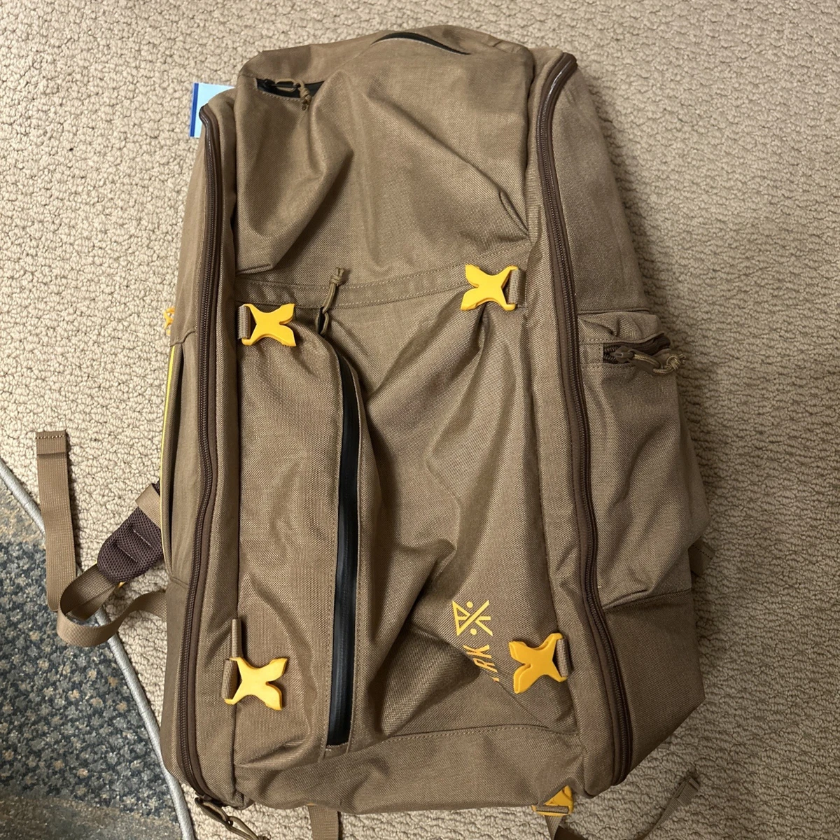 NEU Roark 5 Day Mule 55L Taschen Rucksack Farbe Dark Khaki Outdoor Camp Wandern