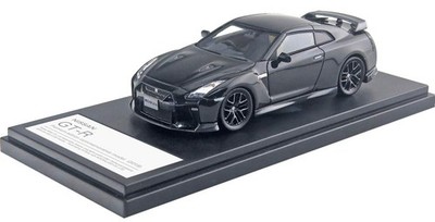 Hi Story 1/43 Nissan Gt-R Ambassador Commemorative Model (2019) Meteor Flake Bla