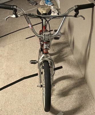 Haro Bikes Fusion Dave Mira BMX Bike Red & White WITH Orignal Pegs