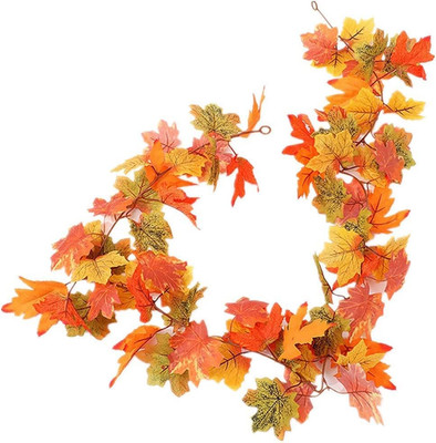 TRIXES 2 Künstliche Herbstgirlanden - Deko zum Aufhängen für den Innenbereich 
