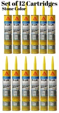 Sikaflex 15LM Polyurethane Sealant Low-Modulus Stone 10.1 oz Set of 12