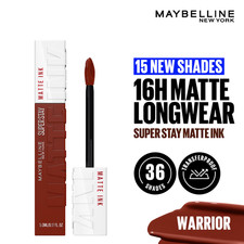 Lápiz labial líquido Maybelline New York Super Stay Matte Ink - Warrior, 5 ml