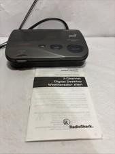Radio Shack 7 Channel Digital Weather Radio Alert Cat No. 12-247B Tested
