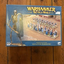 Games Workshop Warhammer The Old World Tomb Kings of Khemri Skeleton Warrirors