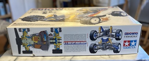 ORIGINAL TAMIYA “THE BIGWIG” 1:10th 1986 First Edition OFF ROAD BUGGY 5857 VTG - Picture 3 of 14