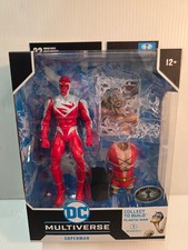 Mcfarlane DC Multiverse Superman Red Platinum Chase JLA Plastic Man BAF