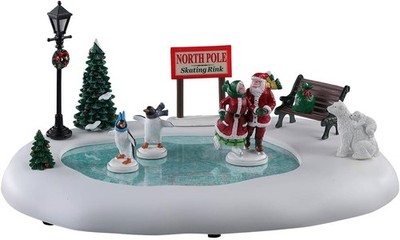 Lemax 14837 Santa's Wonderland Accessory: North Pole Skating - 28,5 x 13,5 cm