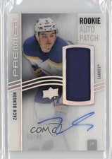 2024 Premier 2023-24 Update Acetate Rookie /99 Zach Benson #AR-ZB Patch Auto 3c2