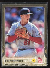 2015 Topps Update #US165 Seth Maness Gold #/2015