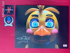 Megan Fox  signed 11x14 photo Five Nights at Freddy's Toy Chica Beckett COA