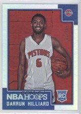 2015-16 Panini NBA Hoops Rookies Silver 123/299 Darrun Hilliard #297 7i2