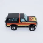 Vintage Hot Wheels Blackwall 1980 Ford Bronco Black 4x4 NICE