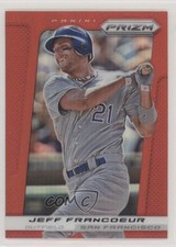 2013 Panini Prizm Target Red Prizm Jeff Francoeur #117 0b3
