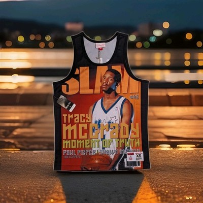Mitchell & Ness NBA Tracy McGrady Slam Magazine Sublimated Tank Jersey XS NWT 