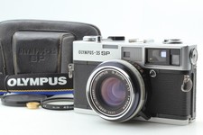 All Works MINT w/ Case Olympus 35 SP Rangefinder Camera 42mm f/1.7 Lens JAPAN