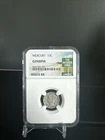 1943-D Mercury Dime 10C 90% Silver NGC Genuine Route 66 The Mother Road