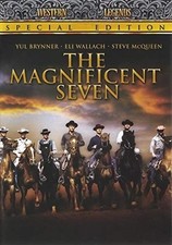 The Magnificent Seven DVD 1960 Charles Bronson, Eli Wallach, John Sturges, Steve