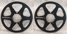 One Pair black Technics 10.5'' 1/4'' TAPE REEL TO REEL TAPE Recorders RS 1500