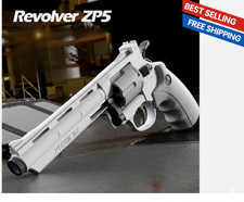 ZP5 357 Toy Revolver Automatic Launcher Continuous Firing Play Gun