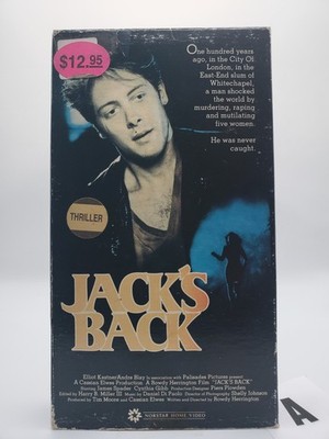 Jack's Back (1988) VHS - Norstar Canada (A)