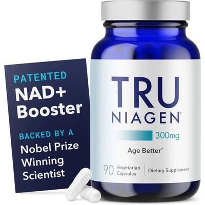 TRU NIAGEN NAD+Supplement 300mg NR Capsules 90 Count
