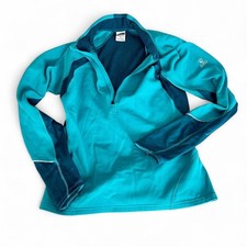 The north face flight series size medium blue quarter zip