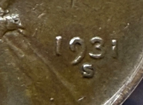 1931 S SAN FRANCISCO RARE SEMI KEY DATE LINCOLN WHEAT PENNY CENT PCGS GRADE XF40
