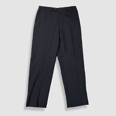 Wool Trousers Calvin Klein Black Dress Pants Calvin Klein Men's Slim-Fit  Wool-Blend Stretch Suit